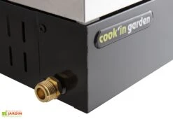 Plancha à Gaz à Poser Finesta 2 Brûleurs 5kW -Promos Grillet Jardin Boutique plancha gaz a poser finesta 6