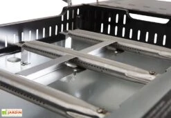 Plancha à Gaz 3 Brûleurs Sur Chariot En Métal Finesta -Promos Grillet Jardin Boutique plancha gaz chariot finesta 3