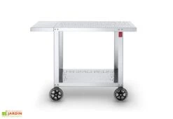 Plancha à Gaz En Inox Alfa 600 (40 X 60 Cm) + Chariot Et Housse -Promos Grillet Jardin Boutique plancha gaz inox alfa 600 chariot housse 1