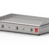 Plancha Gaz Inox 3 Brûleurs Plaque Lisse 79x40 Cm – CHEF 80 XL