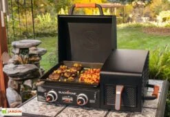 Plancha à Gaz 2 Brûleurs 12,5 KW + Friteuse à Air Blackstone AR 17’’