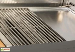 Plaque De Cuisson Mixte Grill Et Teppanyaki – 4 Brûleurs