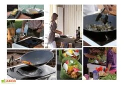 Plaque De Cuisson Induction Wok 40cm 3200 W -Promos Grillet Jardin Boutique plaque cuisson induction cuisine exterieur indu haut gamme wok 1