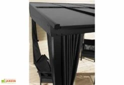 Tonnelle Adossée En Aluminium Et Polycarbonate St Barth 10,77 M² -Promos Grillet Jardin Boutique rideaux tonnelle adossee aluminium polycarbonate stbarth 10m2