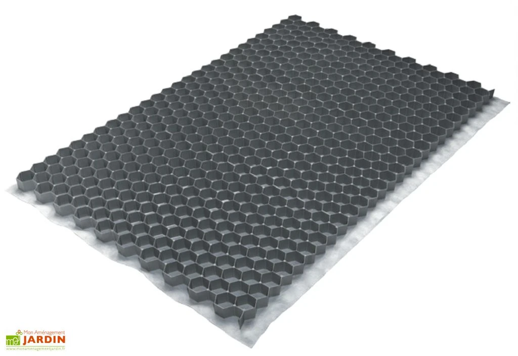 Stabilisateur De Gravier En Polypropylène – Gravel Fix Gris 1 Stabilisateur De Gravier En Polypropylène – Gravel Fix Gris