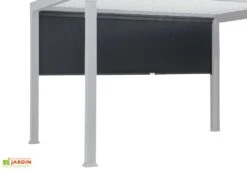 Nouvelles Arrivées 16 Rideau Pour Pergola Actual Green Outside – 4 M Gris