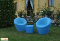 Cube De Jardin Lumineux Fluo Polyéthylène (plusieurs Couleurs) -Promos Grillet Jardin Boutique tabouret jardin mobilier lumineux fluo 5