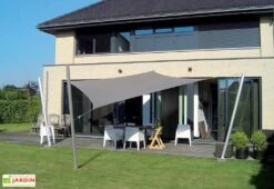 Voile D'ombrage Rectangulaire 3 X 4 M - Ingenua Solidum -Promos Grillet Jardin Boutique toile ombrage umbrosa