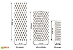 Haie Artificielle De Laurier - Treillis Extensible (pls Dim.) -Promos Grillet Jardin Boutique treillis extensible feuillage artificiel laurier 3