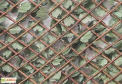 Haie Artificielle De Lierre - Treillis Extensible (pls Dim.) -Promos Grillet Jardin Boutique treillis extensible feuillage artificiel lierre 3