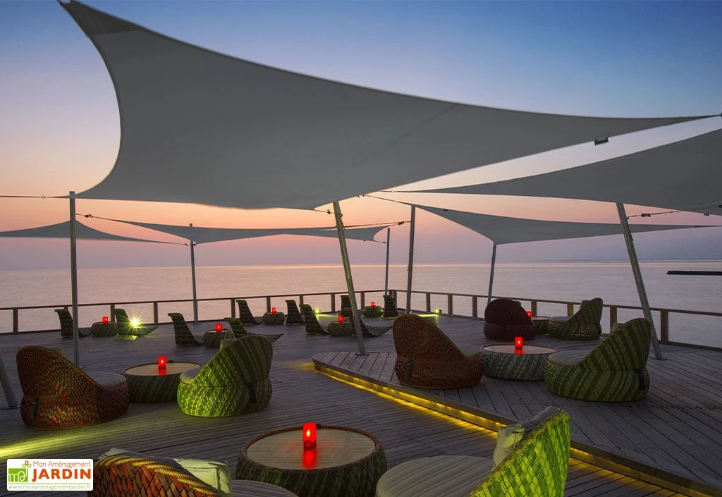 Voile D'ombrage Carrée 4 X 4 M - Ingenua Solidum 3 Voile D'ombrage Carrée 4 X 4 M - Ingenua Solidum – Image 3