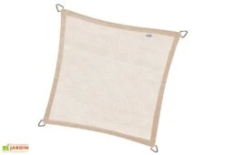 Nesling Voile D’ombrage Carré En Polyéthylène Coolfit – 5 M 7 Nesling Voile D’ombrage Carré En Polyéthylène Coolfit – 5 M -Promos Grillet Jardin Boutique voile ombrage carre sable 5 m