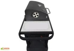 Barbecue Charbon à Allumage Automatique SNG One -Promos Grillet Jardin Boutique vue laterale barbecue jardin start n grill